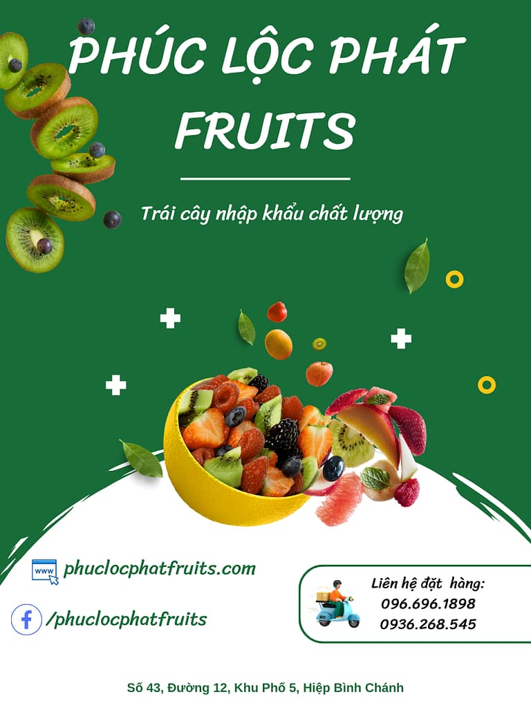 banner trái cây